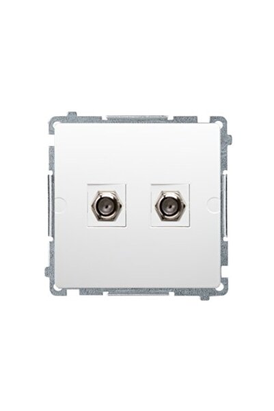 Other Mufă de antenă dublă tip F albă, modul de bază