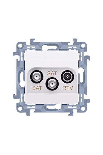 Other Mufă antenă satelit dublă Simon10, alb