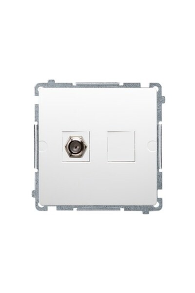 Other Mufă de antenă simplă de tip F, modul de bază, alb