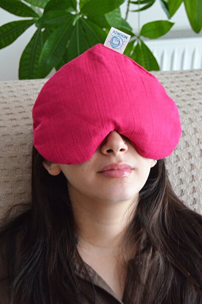 moonzy - minimalist & cozy وسادة استرخاء العين من القمح الأسود الطبيعي على شك...