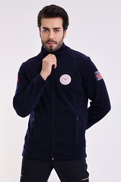 TRENDAY TEKSTİL Emergency Medical Fleece Coat 112 Emergency Medical Fleece