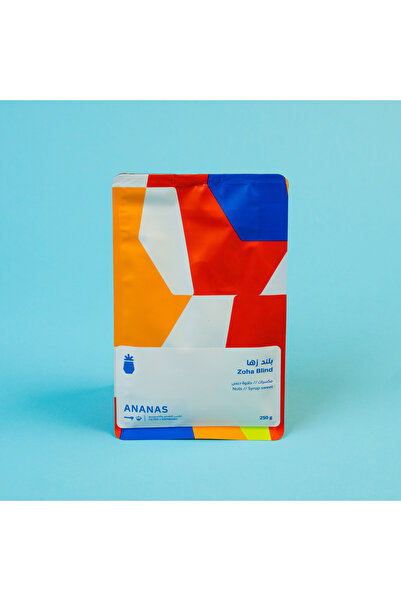 Ananas Roastery قهوة زوها بلند - 250 غ - مزيج محمص مع نكهات حلوة جوزية وشرابية