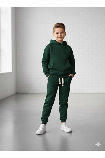 Arya Nisa Kids Unisex Caped Sports 2-Piece Tracksuit Set