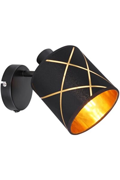Globo Lighting Wall Lamp Bemmo, 1 xE 27, Gold-Black