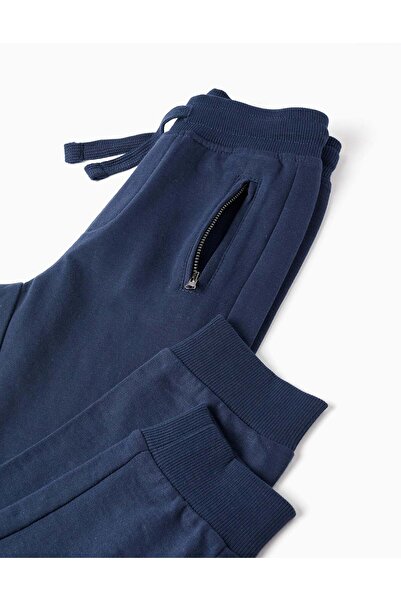 Ziddy Joggers with Sealed Pockets for Boys 'Slim', Dark Blue