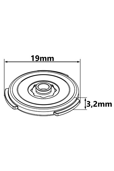 Other Shower Flow Restrictor Insert, 6 L/min, Yellow