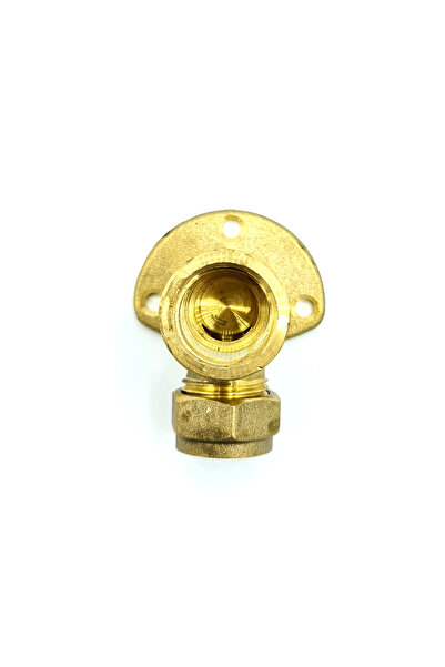 Other Brass Wall Elbow 15x1/2" GW Compression Fitting