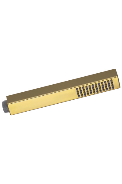 Other Glamour square shower head handle, long, gold color