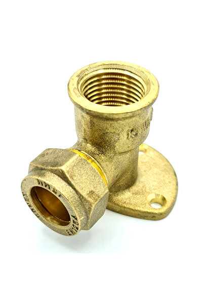 Other Brass Wall Elbow 15x1/2" GW Compression Fitting