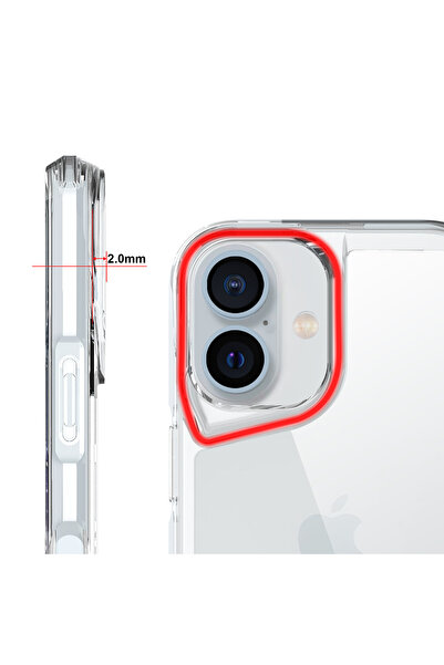 HTstore iPhone Compatible 17 Case Zore T-Max Cover