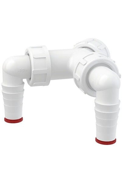 Other Washing machine/dishwasher connection, double, 1"", for hose 17-23 mm