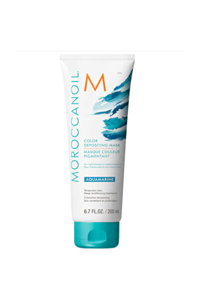 Moroccan قناع ترسيب اللون، أكوامارين، 200 مل