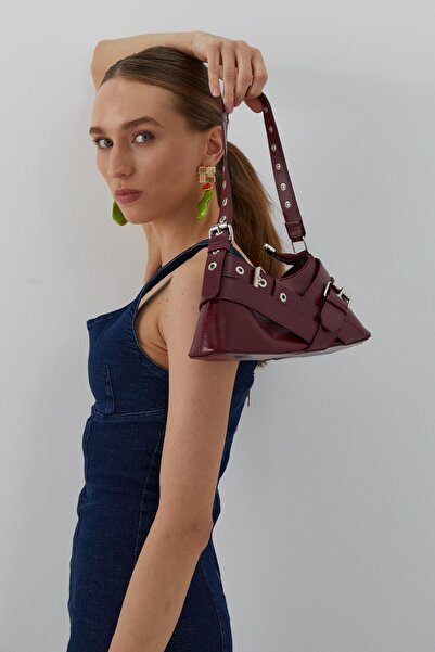 MARKALİSTE Cross Belt Bag Claret Red