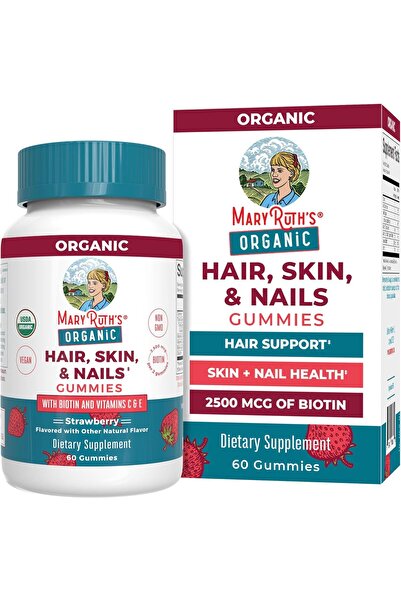 Maryruth's حلوى جيلاتينية للشعر والبشرة والأظافر من ماري روث أورجانيكس