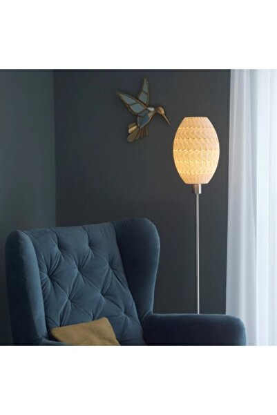 Tagwerk Lampadar Fraktal 3 D Print 1 XE 27 Bej