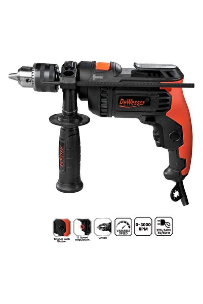 DEWESSER مثقاب صدمي (13 مم 850 واط) DS 1820