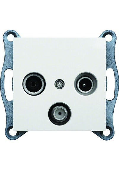 Other Priză standard LUMINA RTVSAT albă HDE051