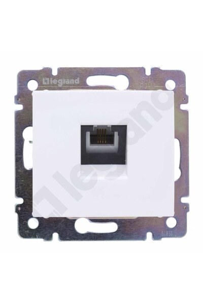 Other Priză telefonică RJ12 albă seria Valena