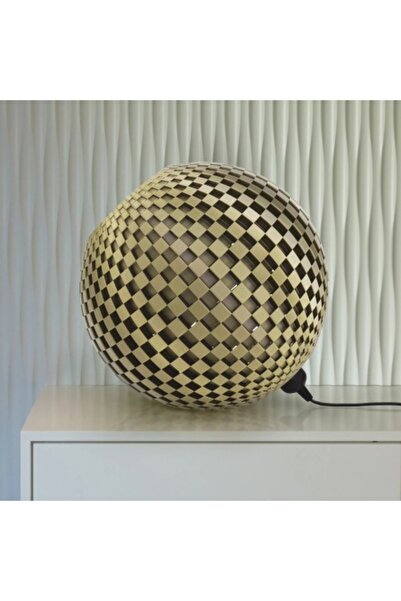Tagwerk Kugel 3D Print Lamp 1XE27 Gold