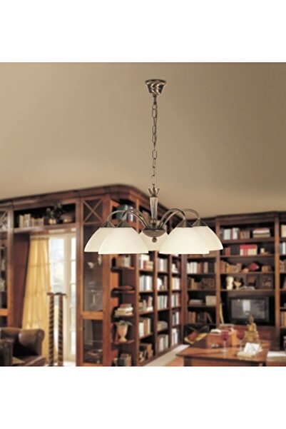 Rabalux Lustra Regina, 5 xE 14, bej-bronz