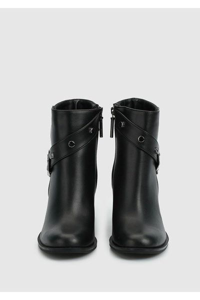 Provoq Μαύρο γυναικείο μποτάκι