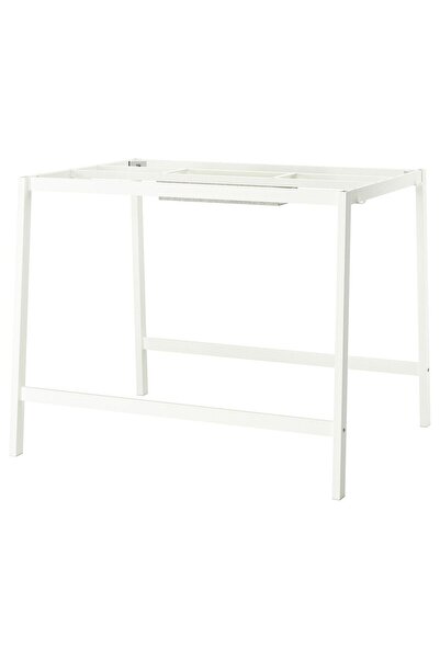 hobiurun Çalışma masası iskeleti, beyaz, 140x108x103 cm
