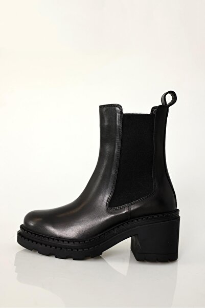 5in1Canpolat Black High-Top Cheslea 25260