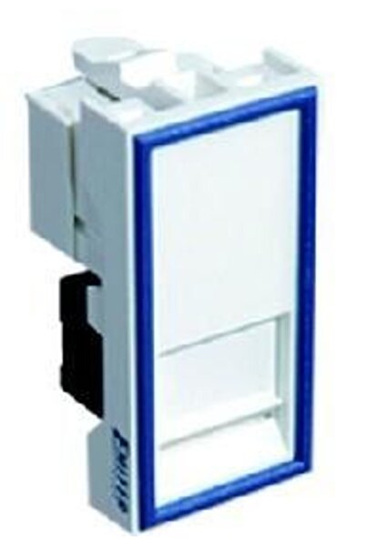 Other Priză Cat5e RJ45 albă cu adaptor, 1 modul