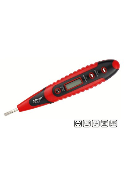 DEWESSER شاشة LCD لاختبار الجهد