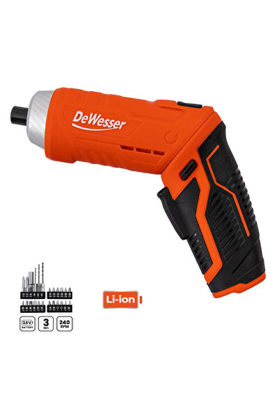 DEWESSER مفك براغي لاسلكي (3.6 فولت) DS-9218 R