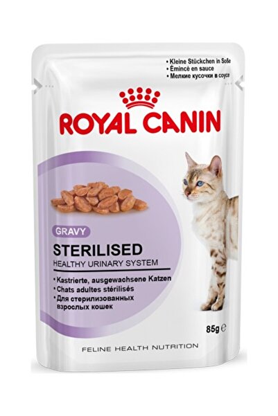 Royal Canin Gravy Sterilised Kisirlaştirilmiş Kediler Için Konserve 85 Gr (V2)