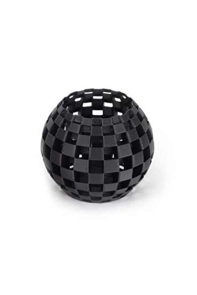 Tagwerk Decorative Bowl Flechtwerk 3D Print Graphite