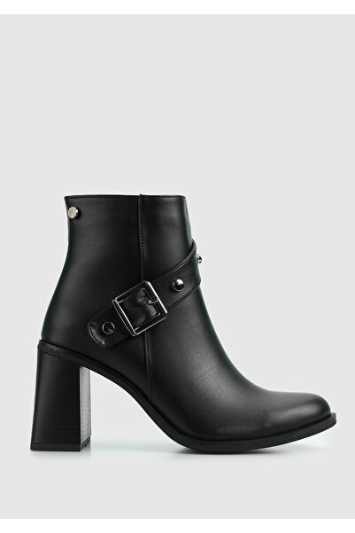 Provoq Black Women's Bootie