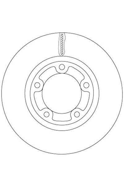 TRW Disc Frana Kia Bongo Platou / Sasiu/K2500 Platou / Sasiu