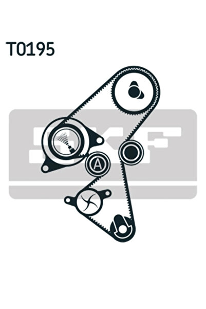 SKF Water pump + timing belt kit SUZUKI LIANA (ER RH_) 2004-2009