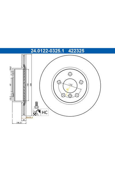 Ate Disc Frana Bmw 3