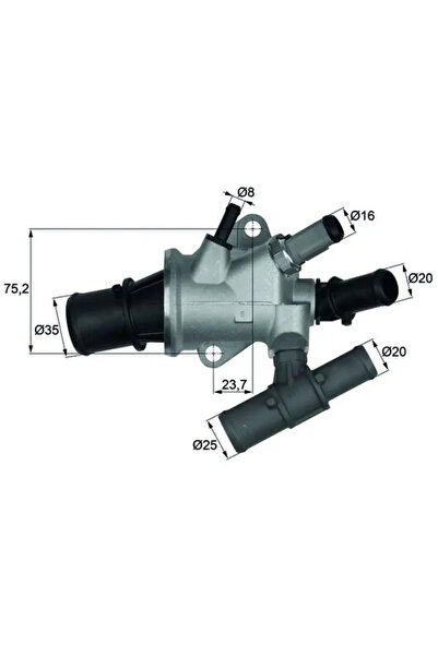 MAHLE Termostat Lichid Racire Fiat Doblo Autoutilitara/Limuzina Spatioasa/Dob...