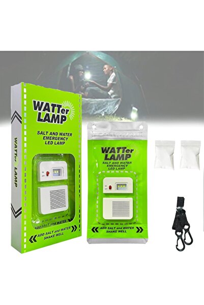 Fipka Diameleo Salt Water Lamp - Salt Water Lamp Outdoor Emergency Light, LED Foldable Salt Water Lamp, No