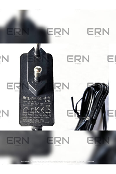 MEIC POWER Meic 12V 1.5A Adaptör (MN018G-E120150) — 18W AC/DC Güç Kaynağı, Seviye VI Verimlilik, CE