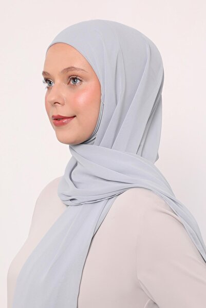 Levidor A.Grey Large Hijab Chiffon Shawl