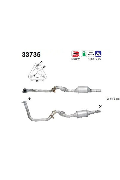 As Catalizator Seat Cordoba/Ibiza 2/Inca Vw Caddy 2 Autoutilitara/Limuzina Sp...