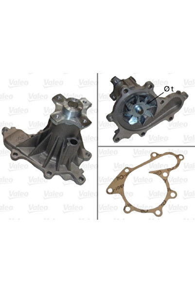 VALEO Pompa De Apa Racire Motor Nissan Cabstar/Navara/NP300 Pickup Renault Tr...