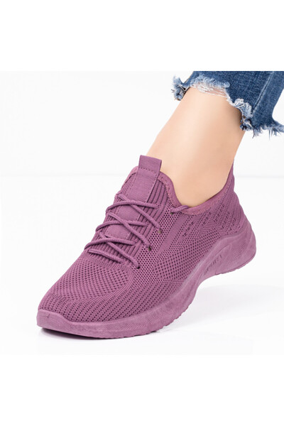 Modlet.ro Women's purple lace-up sport shoes MOD08076