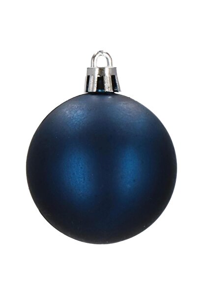 SERSIMO Christmas bauble set, 30 pieces, 3 models, 4/5/6cm, dark blue