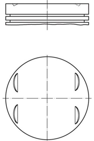 MAHLE Piston Bmw 3/5/7