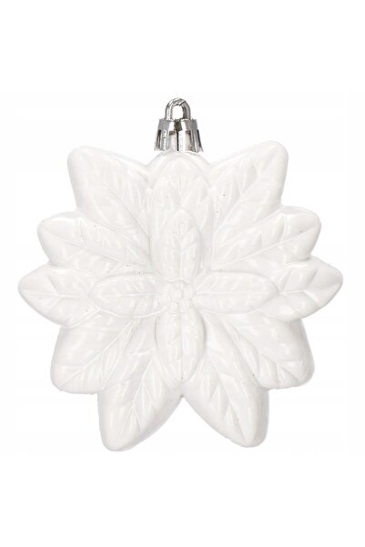 SERSIMO Set de globuri și decorațiuni de Crăciun, 72 de piese, diverse dimensiuni, alb