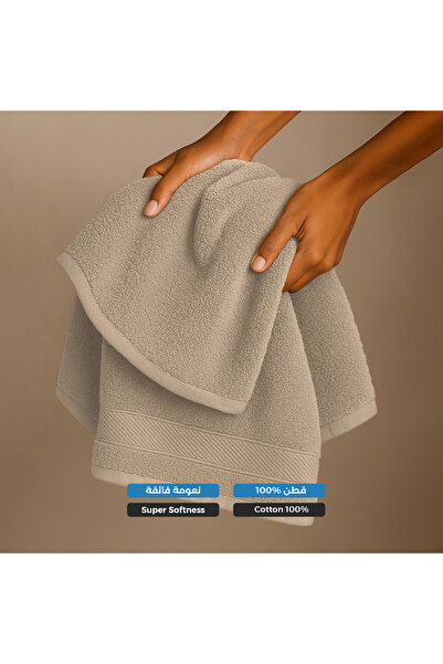Sleep x Factory Hand Towel – 100% Cotton, Soft & Absorbent – 50x80 cm