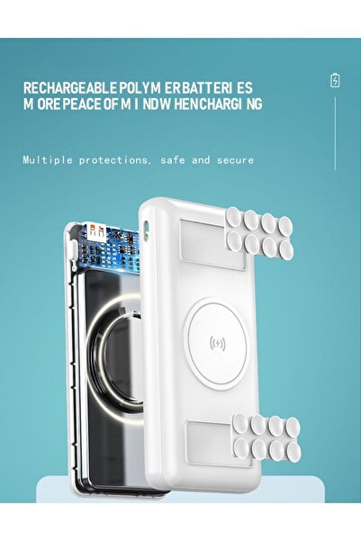 Generic 10000mAh Power Bank Case | 15W Mag Wireless, 20W PD Fast Charge, Dual USB Output