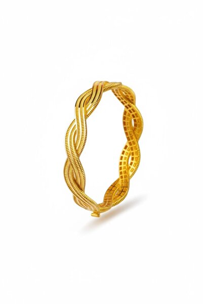 Çgk Çiğdem Gürel Kuyumculuk Burgu Ajda Kelepçe Altın Bilezik