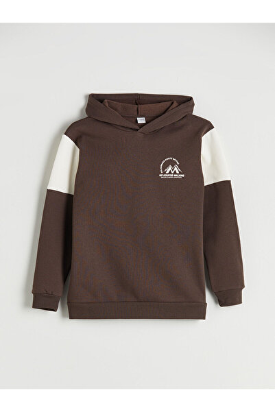 LC Waikiki Vizyon New Season Hooded Boys' Sweatshirt
